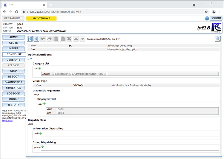 ipELB configuration